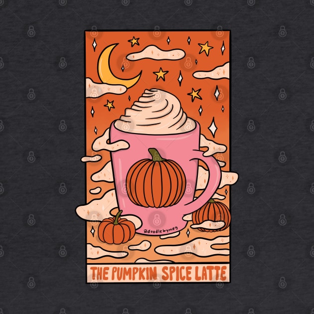 Pumpkin Spice Tarot Card by Doodle by Meg